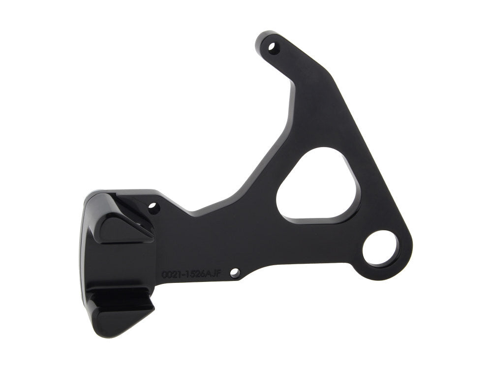 Performance Machine P00231526AJFB Left Hand Rear Caliper Mount Black for Sportster 08-21 w/Performance Machine 125x4RSPH Caliper