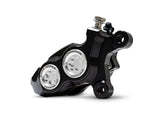 Performance Machine P00532958MC Right Hand Front 4 Piston Race Series Caliper Black/Chrome for Softail 15-Up/V-Rod 06-17/most Touring 08-24/Sportster 14-21