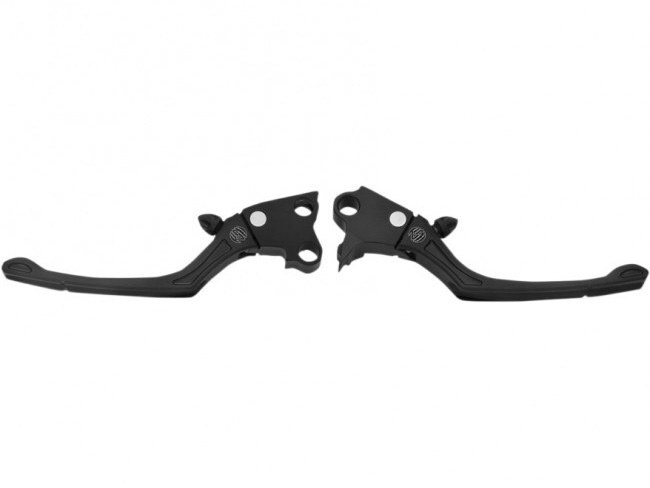 Roland Sands Designs P00624018SMB Adjustable Regulator Lever Set Black Ops for Sportster 14-21