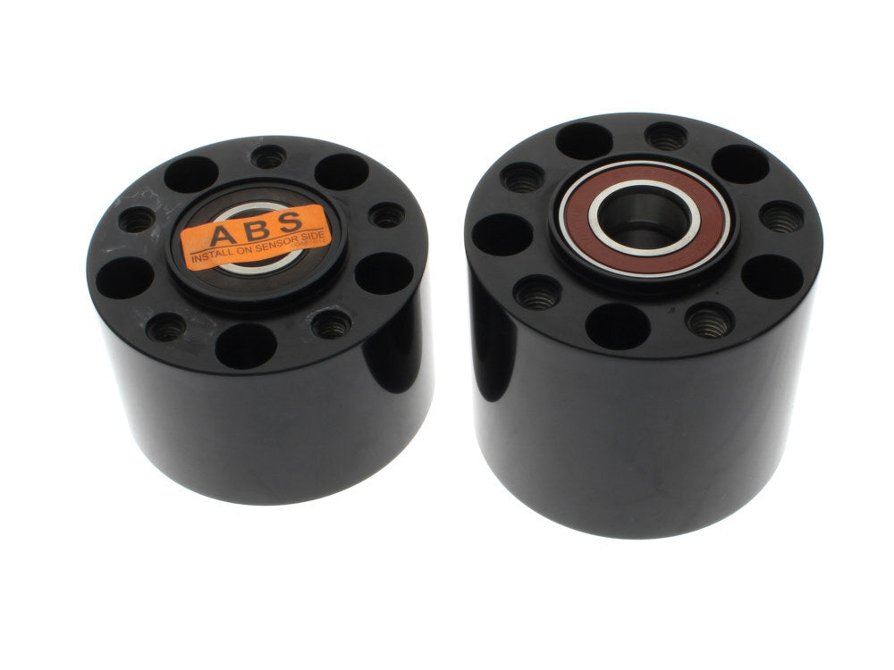 Performance Machine P01291260B Rear Wheel Hub Black for Performance Machine Wheels on Softail 11-Up w/ABS