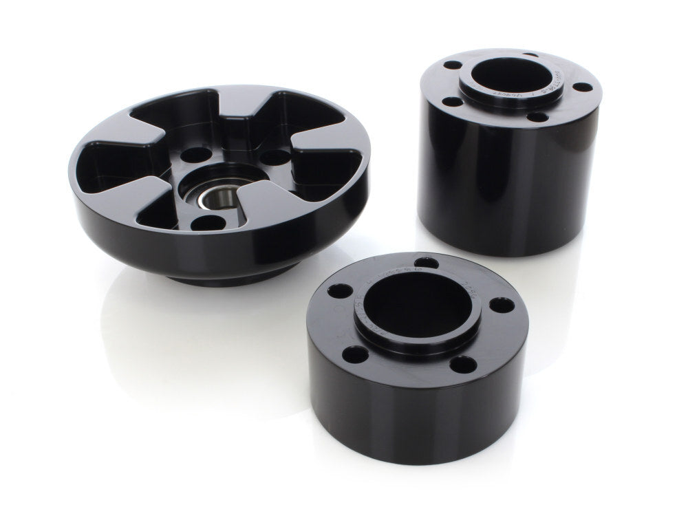 Performance Machine P01291291AB Rear Wheel Hub Black for Performance Machine Wheels on V-Rod 02-06