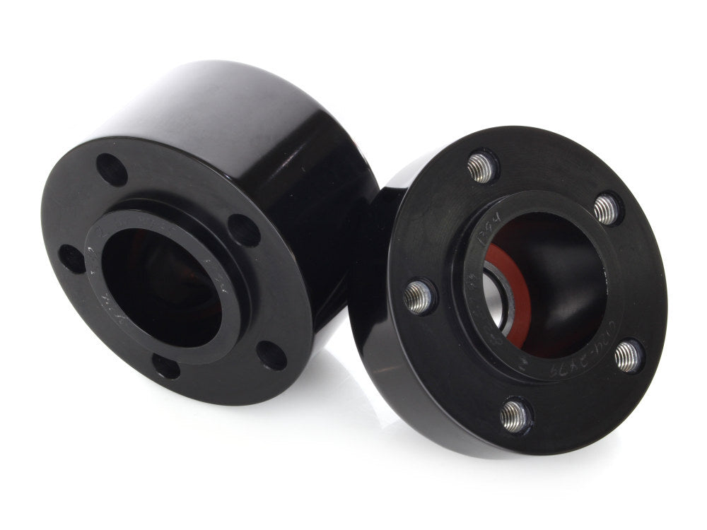 Performance Machine P01291514B Front Hub Black for Performance Machine Wheels on Softail Street Bob 18-Up/Standard 20-Up