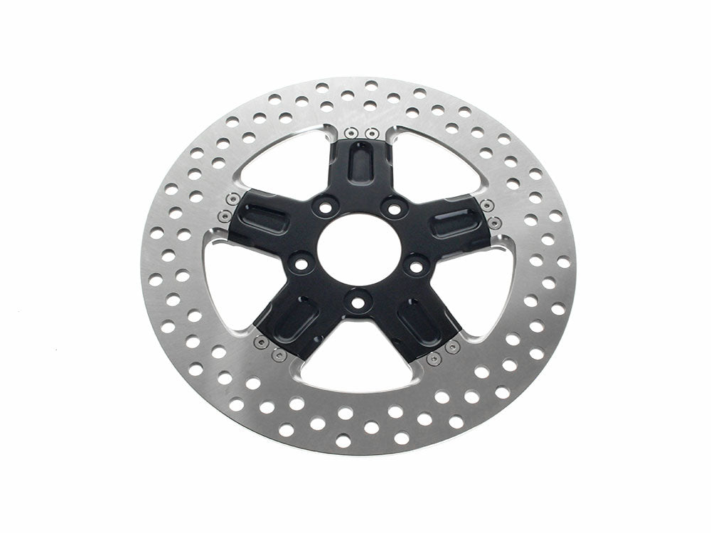 Performance Machine P01331523FRMSB 11.5" Rear Formula Disc Rotor Black Anodized for Harley-Davidson 81-Up w/11-1/2" Disc Rotor