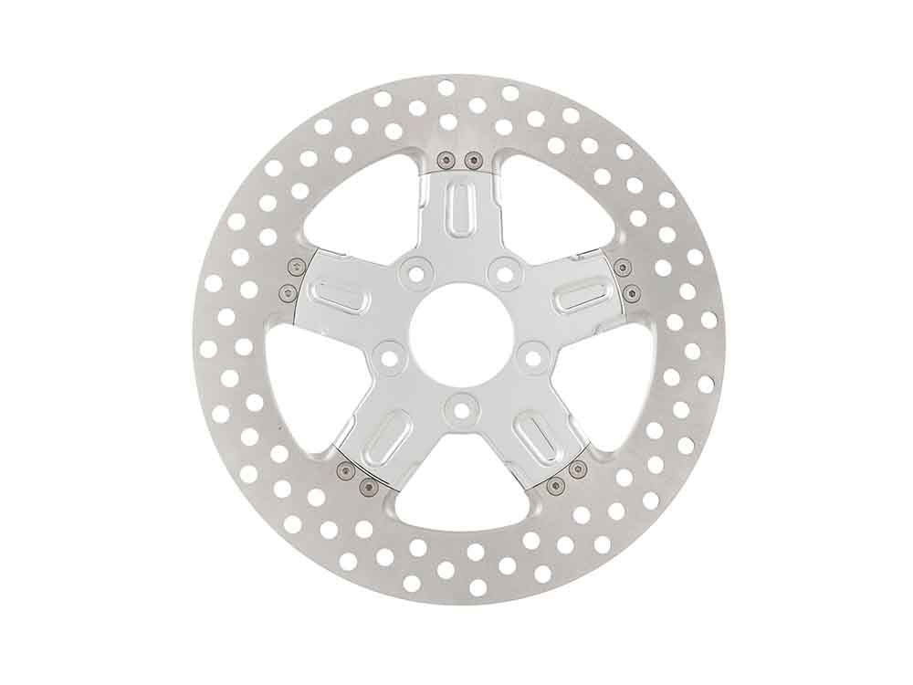 Performance Machine P01331523FRMSCH 11.5" Rear Formula Disc Rotor Chrome for Harley-Davidson 81-Up w/11-1/2" Disc Rotor