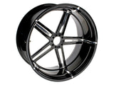 Performance Machine P01573825RFRMBMP 18" x 8.50" Wide Formula Wheel Black Contrast Cut Platinum