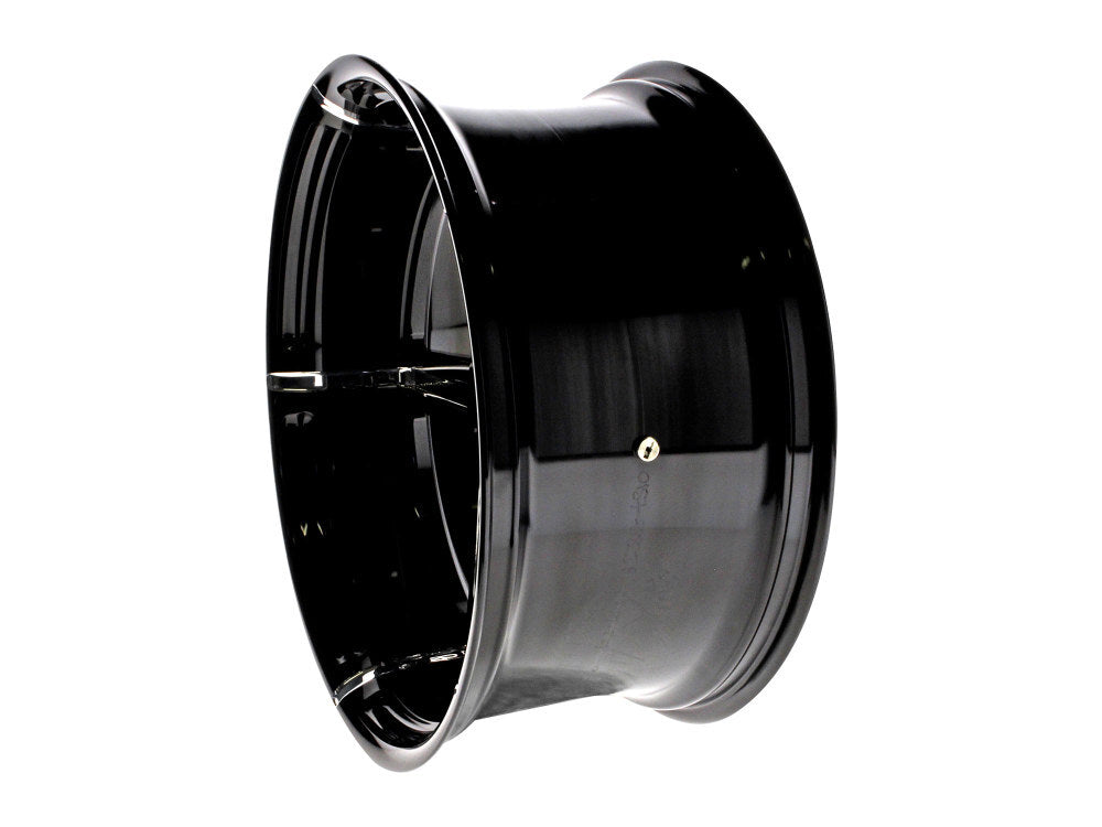 Performance Machine P01573825RFRMBMP 18" x 8.50" Wide Formula Wheel Black Contrast Cut Platinum