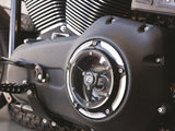 Roland Sands Designs P01772007BM Clarity Derby Cover Black Contrast Cut for Softail 00-18/Dyna 99-17/Touring 99-15