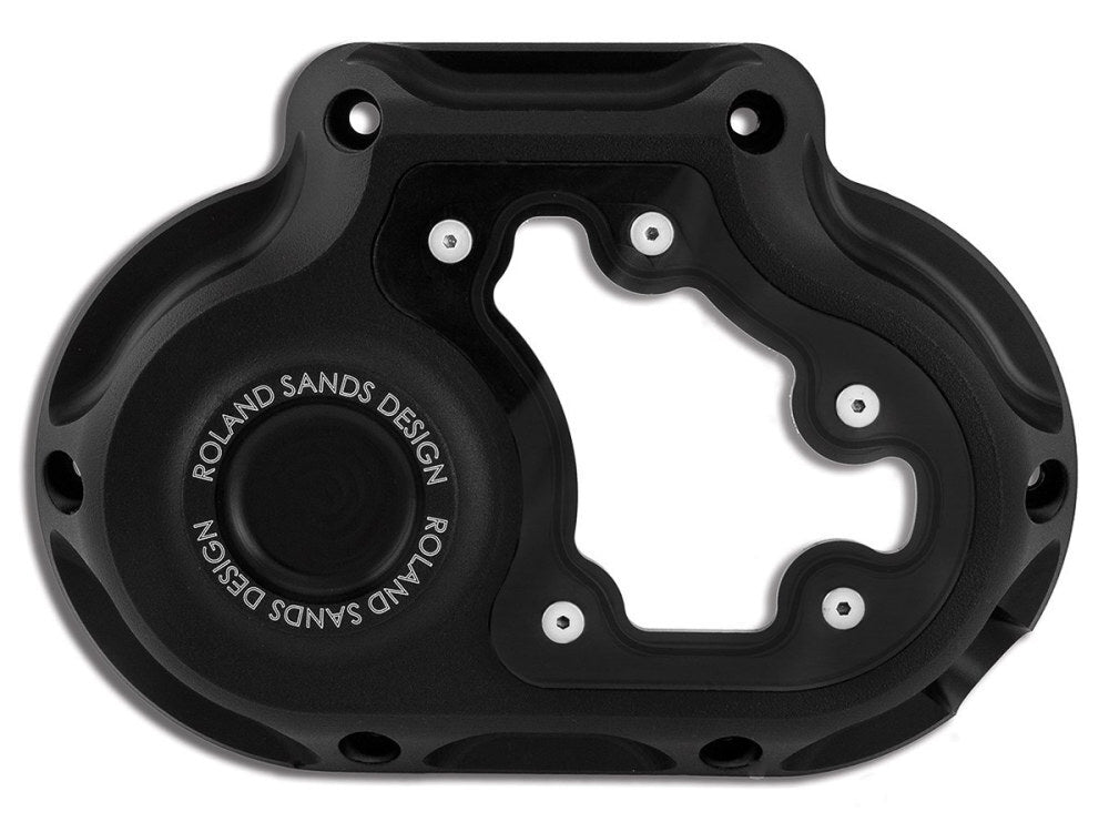 Roland Sands Designs P01772074SMB Clarity Clutch Release Cover Black Ops for Softail 18-Up