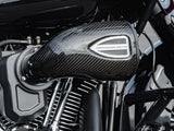 Performance Machine P02062161SMB C4 Series Air Cleaner Kit Carbon Fiber for Twin Cam 08-17 w/Throttle-by-Wire