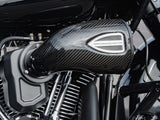 Performance Machine P02062162SMB C4 Series Air Cleaner Kit Carbon Fiber for Big Twin 93-17 w/CV Carb or Cable Operated Delphi EFI