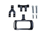 Performance Machine P02082191SMB Phatbar Gauge Relocation Kit Black Ops for Softail Street Bob/Breakout/Low Rider ST/Standard 18-Up