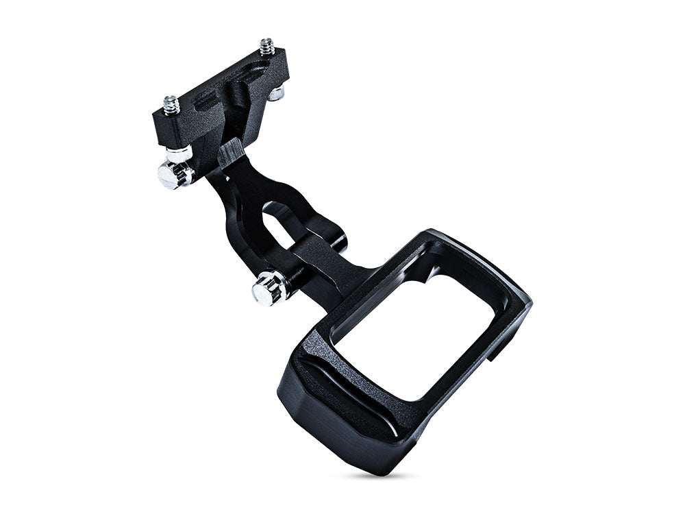 Performance Machine P02082191SMB Phatbar Gauge Relocation Kit Black Ops for Softail Street Bob/Breakout/Low Rider ST/Standard 18-Up