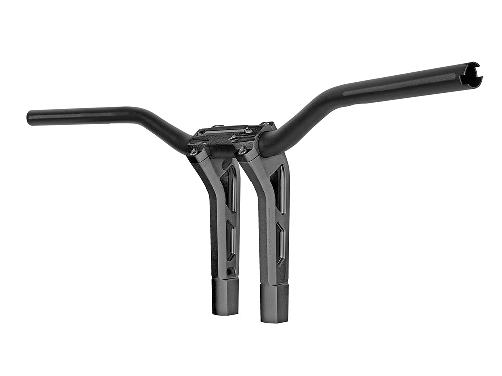 Performance Machine P02082195MSMB 1-1/4" Phatbar Handlebar & 9" Riser Set Black Ops