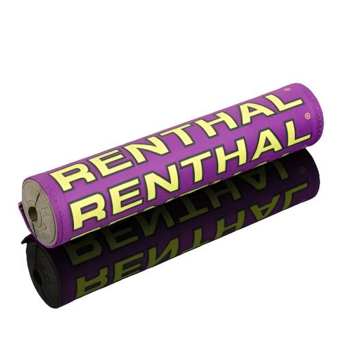 Renthal P353 Vintage SX Pad 240mm Purple/Black/Yellow w/Gray Foam