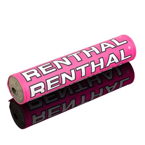 Renthal P356 Vintage SX Pad 240mm Pink/Black/White w/Gray Foam