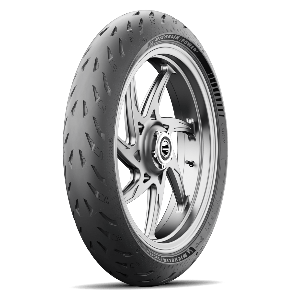 Michelin Power 5 Front Tyre 120/70 ZR-17 58W Tubeless