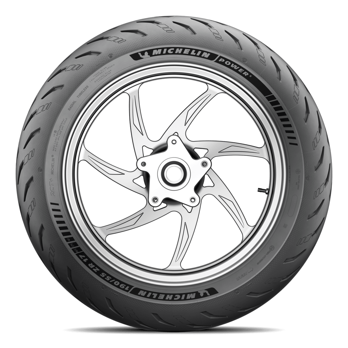 Michelin Power 5 Rear Tyre 180/55 ZR-17 73W Tubeless