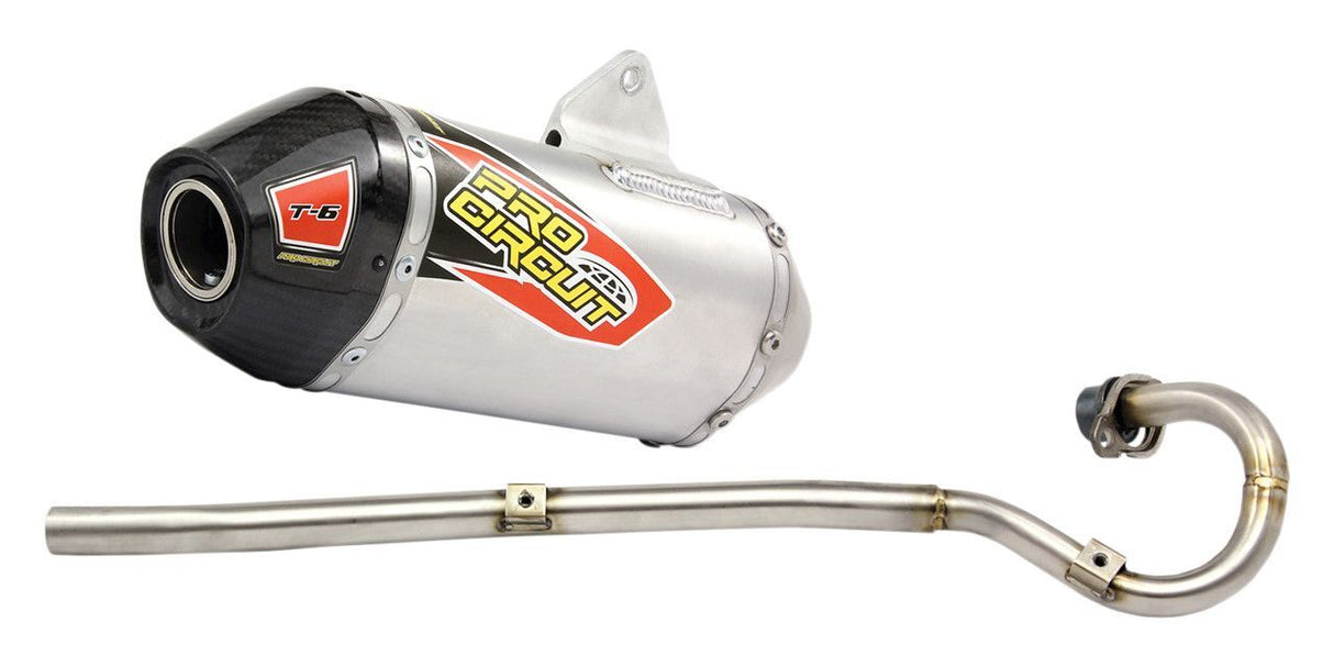 Pro Circuit T-6 Stainless Exhaust System for Honda CRF125F 13-18