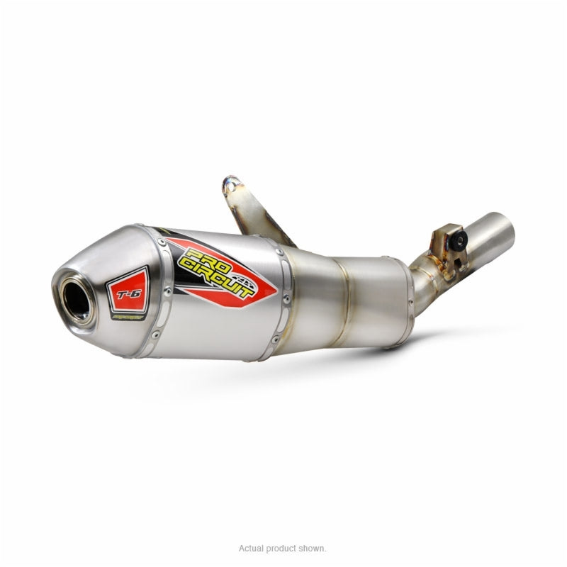 Pro Circuit T-6 Slip-On Muffler for Honda CRF450R 21-22