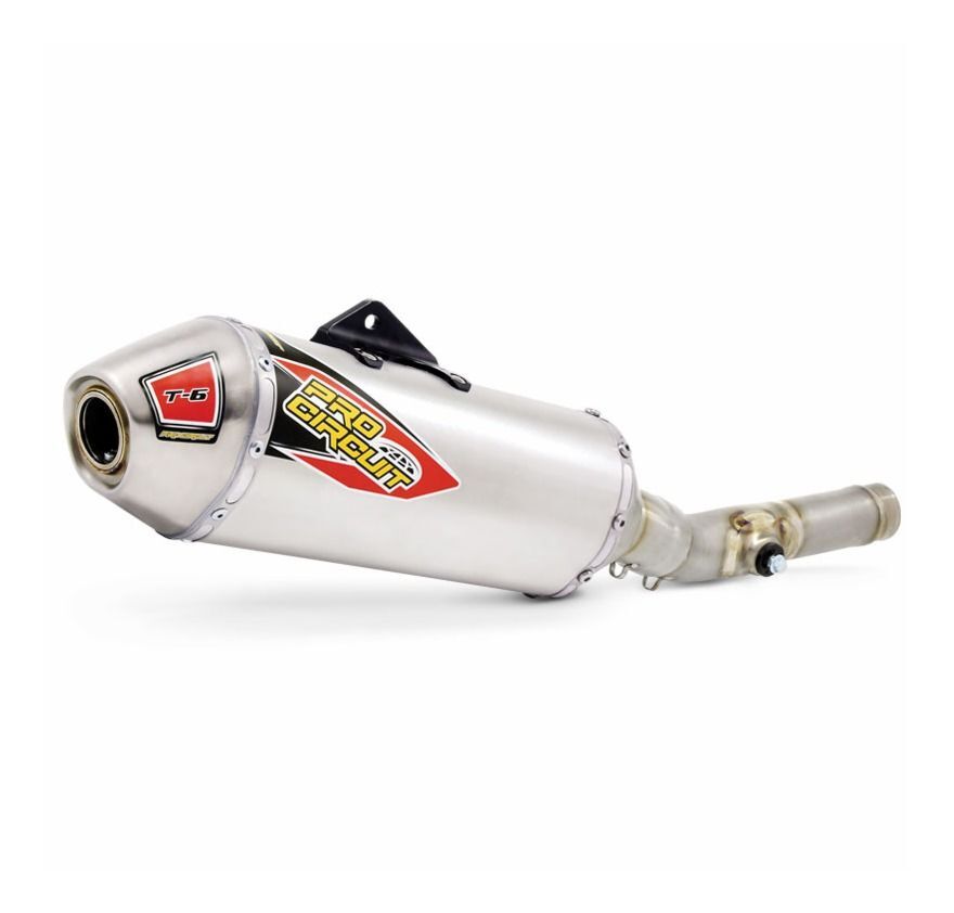 Pro Circuit T-6 Slip-On Muffler for Kawasaki KX250F 09-16