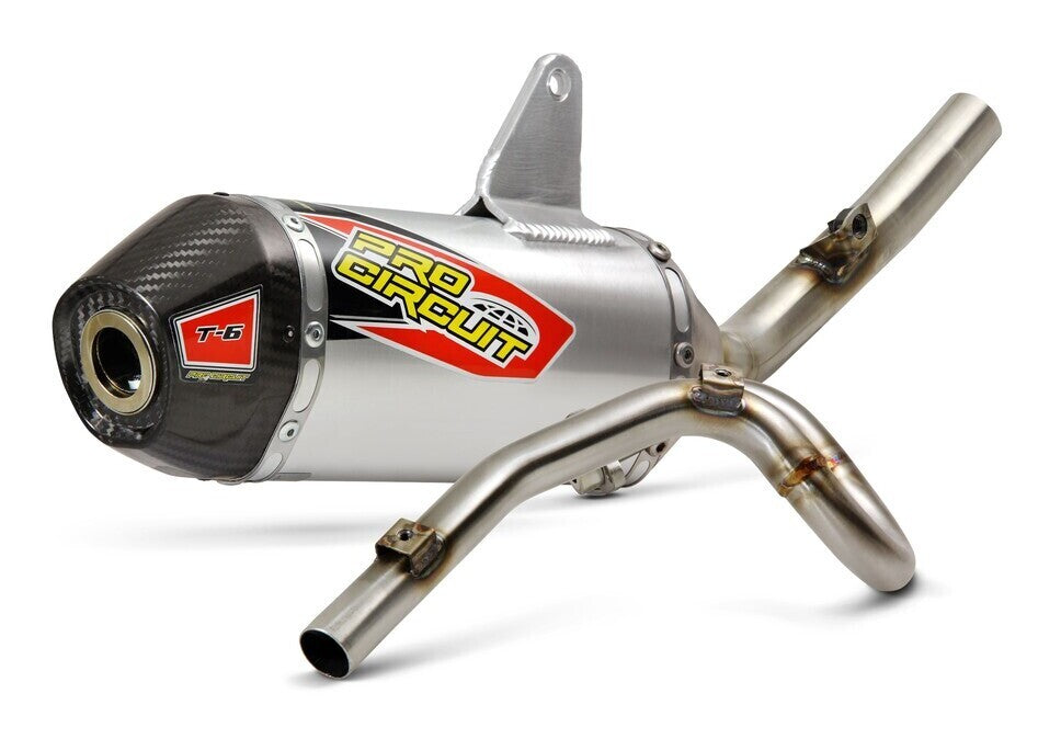 Pro Circuit T-6 Stainless Exhaust System for Kawasaki KLX140 08-22