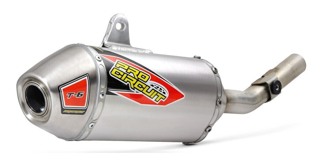 Pro Circuit T-6 Stainless Slip-On Muffler for Kawasaki KLX230R 20-22