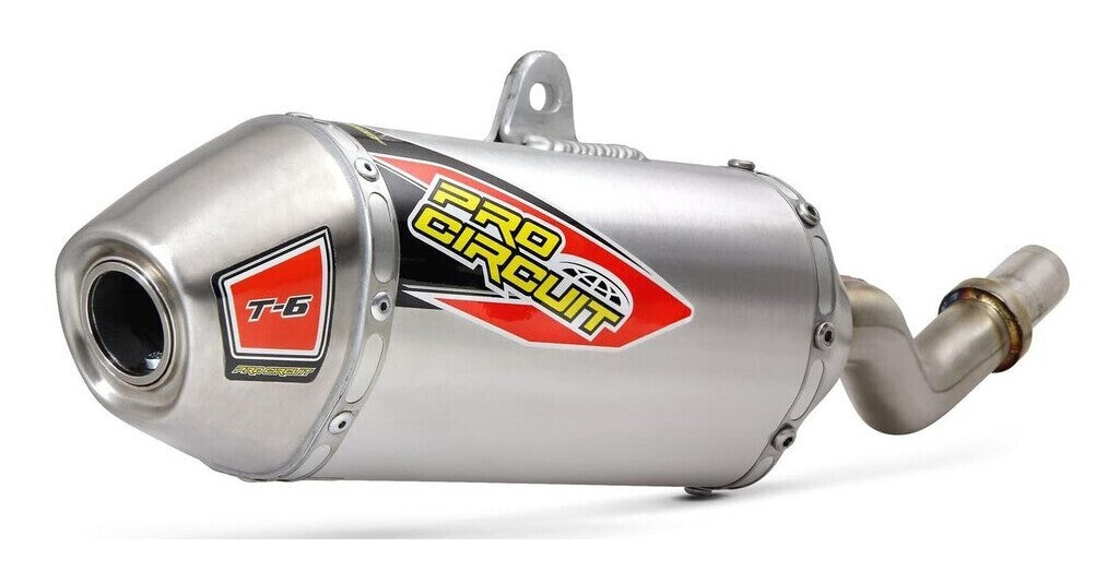 Pro Circuit T-6 Stainless Slip-On Muffler for Kawasaki KLX300R 20-22