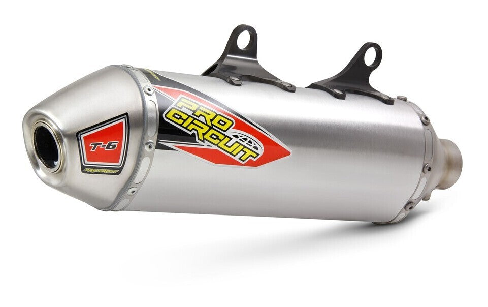 Pro Circuit T-6 Slip-On Muffler for Husqvarna FE 350/S 20-21/FE 501/S 20-21