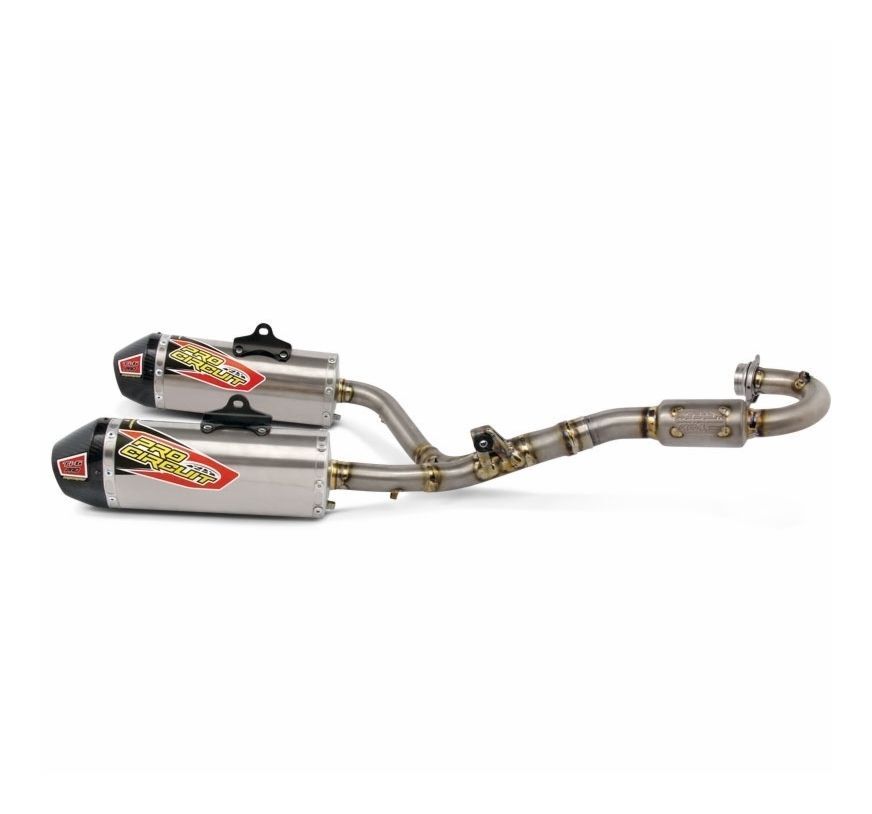 Pro Circuit TI-6 Pro Titanium Dual Exhaust System for Honda CRF250R 16-17