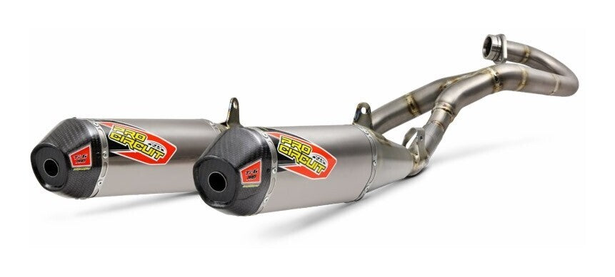 Pro Circuit TI-6 Pro Titanium Dual Exhaust System for Honda CRF450 15-16