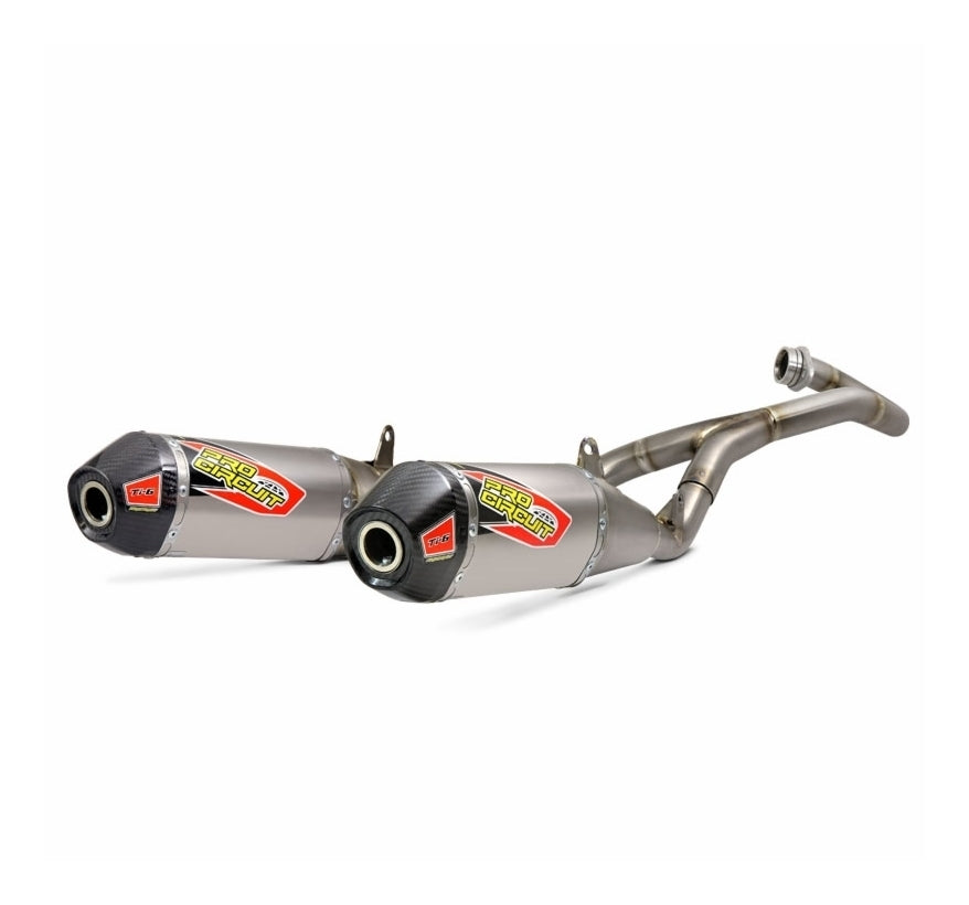 Pro Circuit TI-6 Titanium Dual Exhaust System for Honda CRF450R 19-20