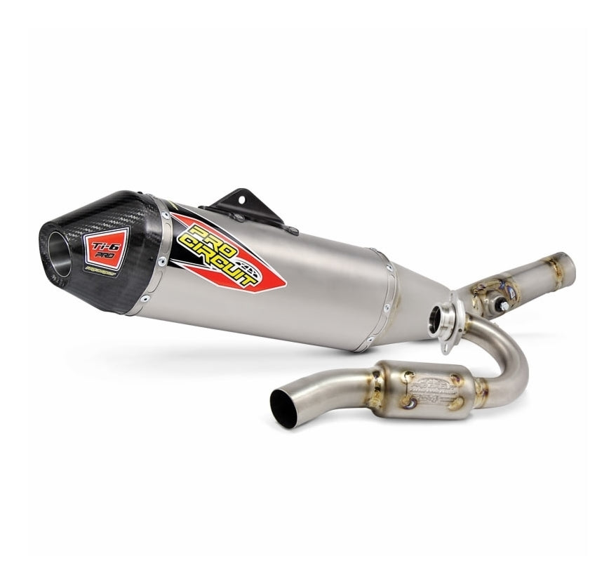 Pro Circuit TI-6 Pro Titanium Exhaust System for Kawasaki KX250F 17-19