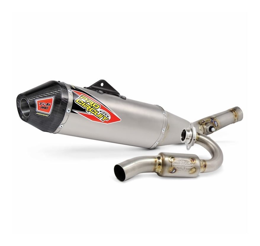 Pro Circuit TI-6 Pro Titanium Exhaust System for Kawasaki KX250F 2020