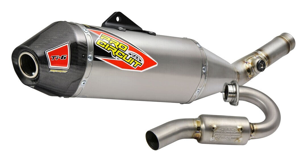 Pro Circuit TI-6 Titanium Exhaust System for Kawasaki KX250F 21-22