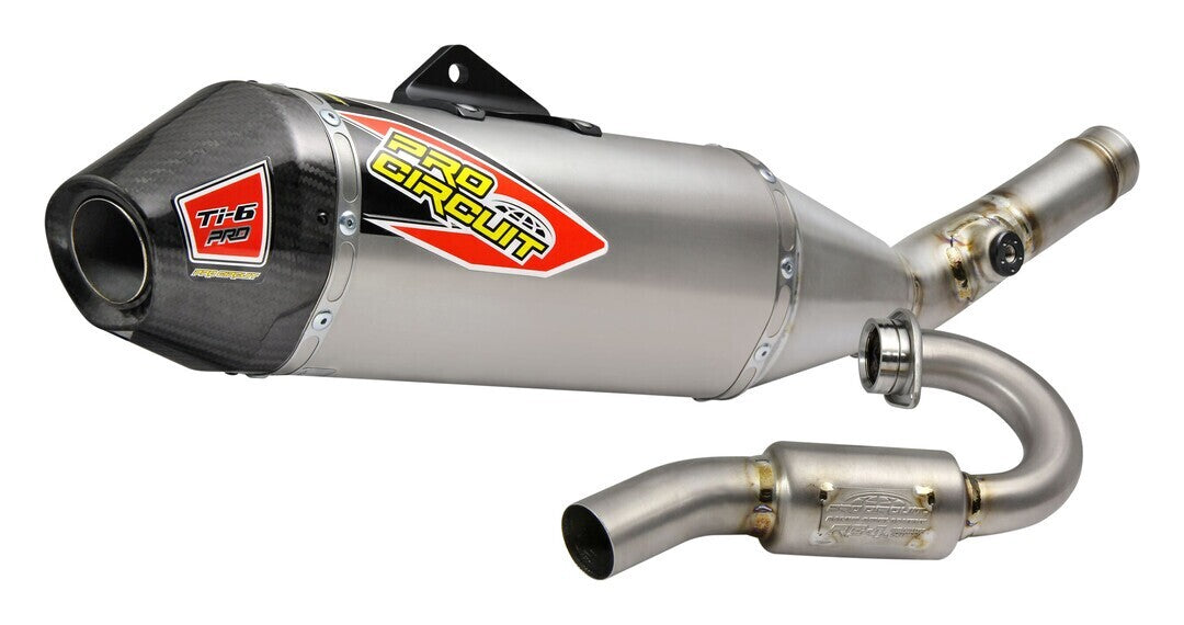 Pro Circuit TI-6 Pro Titanium Exhaust System for Kawasaki KX250F 21-22