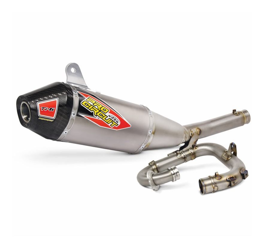 Pro Circuit TI-6 Titanium Exhaust System for Yamaha YZ450F 18-19