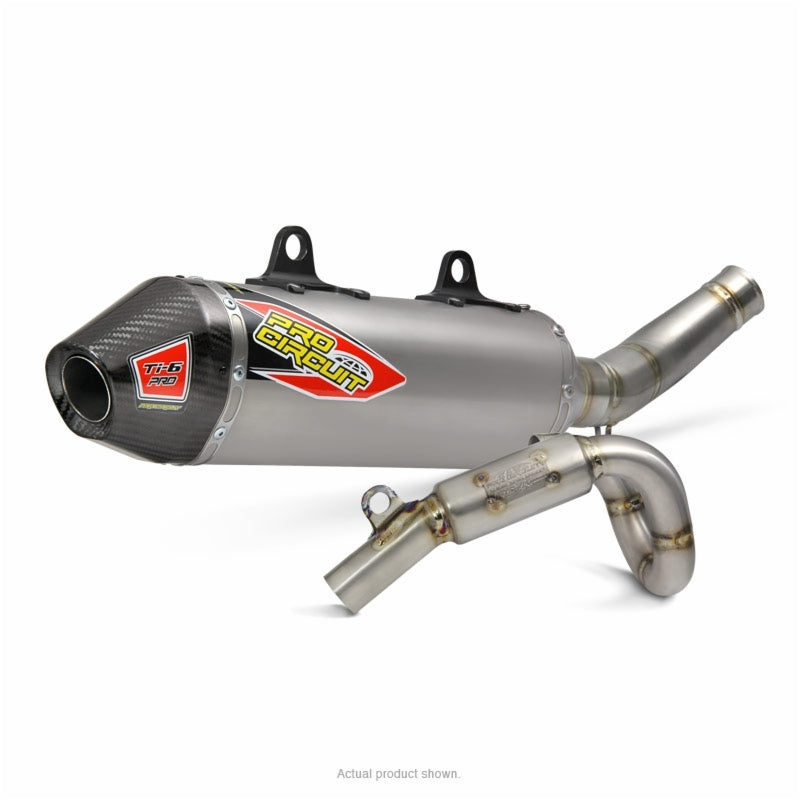 Pro Circuit TI-6 Pro Titanium Exhaust System for KTM 350 SX-F 16-18/Husqvarna FC 350 16-18