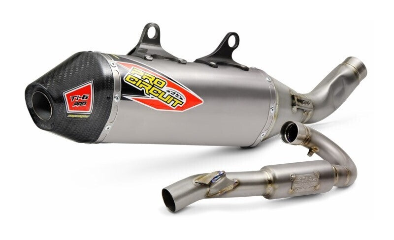 Pro Circuit TI-6 Pro Titanium Exhaust System for KTM 350 SX-F 19-20/350 XC 20-21/Husqvarna FC 350 2019