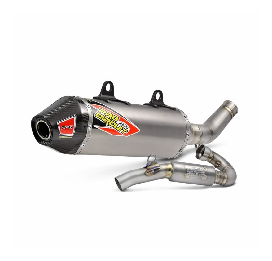 Pro Circuit TI-6 Pro Titanium Exhaust System for Husqvarna FC/FX 450 17-18