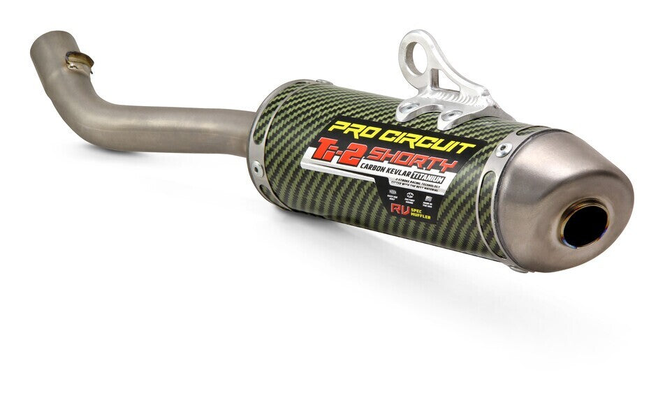 Pro Circuit TI-2 Shorty Slip-On Muffler (Ryan Villopoto Special Edition) for Yamaha YZ125 02-21