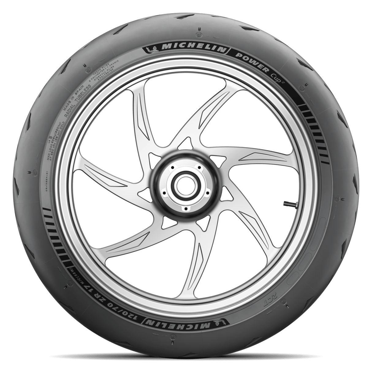 Michelin Power Cup 2 Front Tyre 120/70-17 58W Tubeless