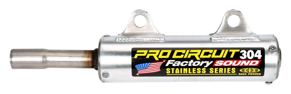 Pro Circuit 304 Slip-On Muffler for Kawasaki KX125 88-89