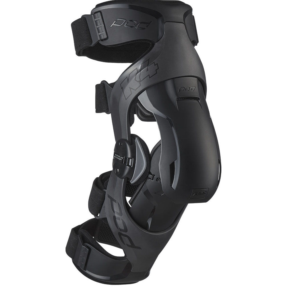 POD K4 2.0 Tall Graphite/Black Youth Left Knee Brace