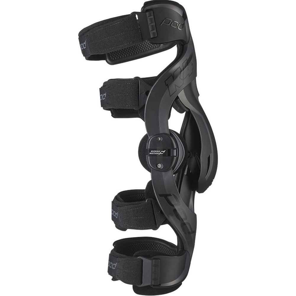 POD K4 2.0 Tall Graphite/Black Youth Left Knee Brace