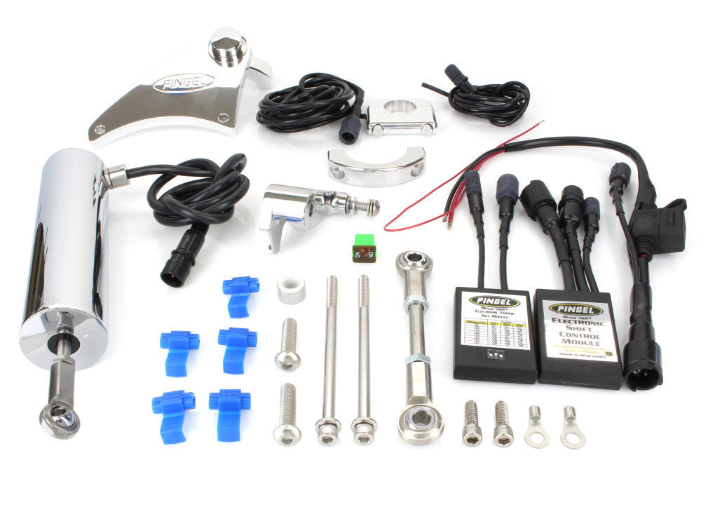 Pingel PE-77605 Electric Shifter Kit for Dyna 06-17 w/Mid Controls