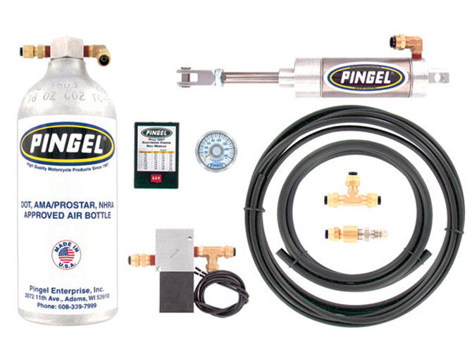 Pingel PE-845 Universal Premium Electric Over Air Shift Kit (Including Adjustable Electronic Kill Module & DOT Air Bottle)