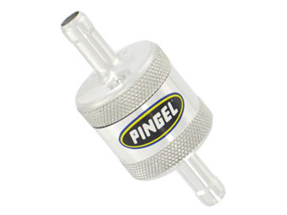 Pingel PE-SS1P Mini Inline 5/16" Fuel Filter Alloy 1-3/16" Long x 1-1/8" OD