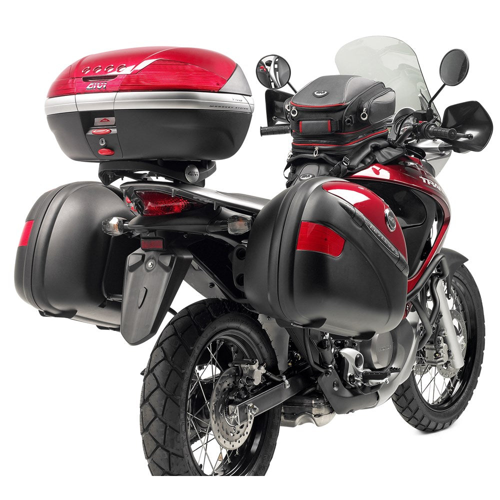 Givi PL203 Side Case Pannier Holder for Hona XL 700V Transalp 08-13 w/Monokey Side Cases