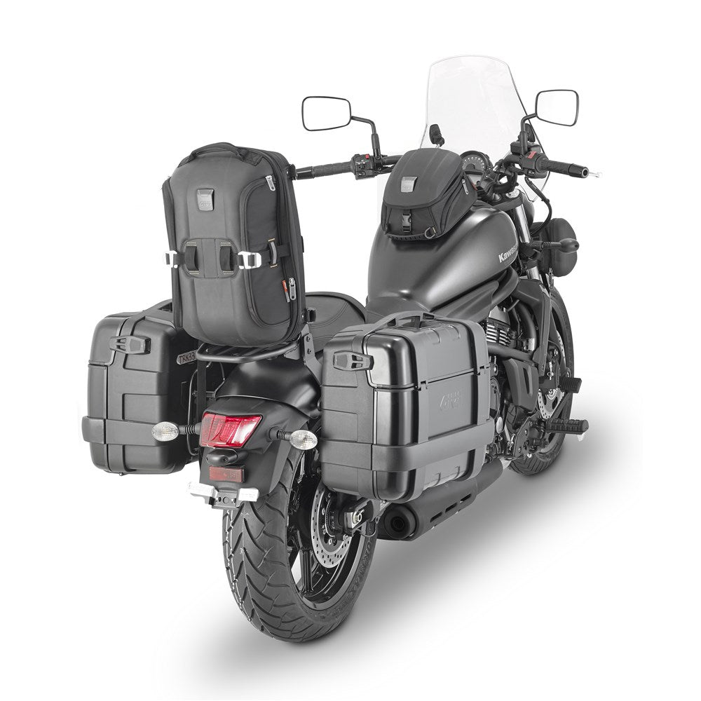 Givi PL4115 Side Case Pannier Holder for Kawasaki Vulcan S 650 15-25 w/Monokey & Retro Fit Side Cases