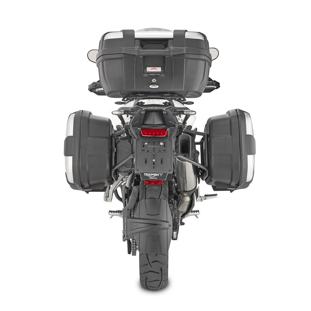 Givi PLO6425MK PL One-Fit Side Case Pannier Holder for Triumph Tiger 900 20-Up w/Monokey Side Cases
